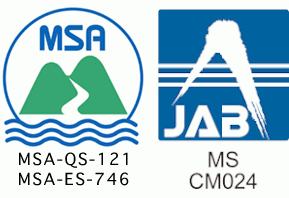 MSA・JABマーク