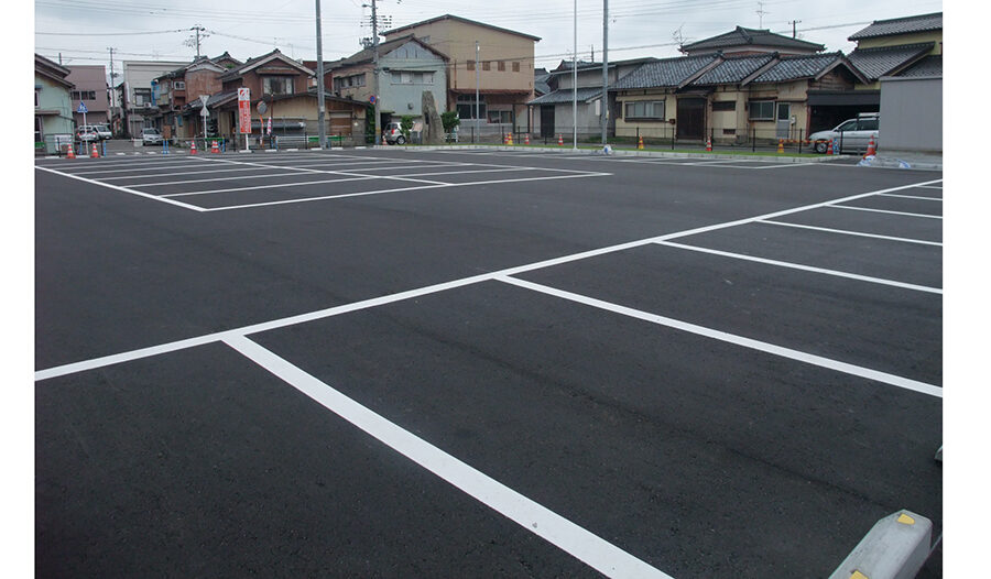 黒埼出張所駐車場整備工事