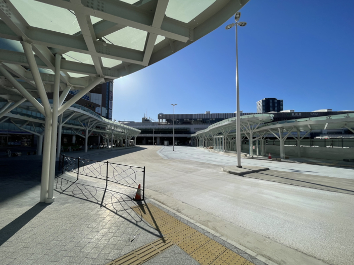 新潟駅万代広場シェルター等建設工事