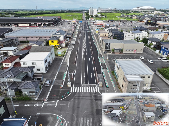 市道嘉瀬蔵岡線２号舗装工事