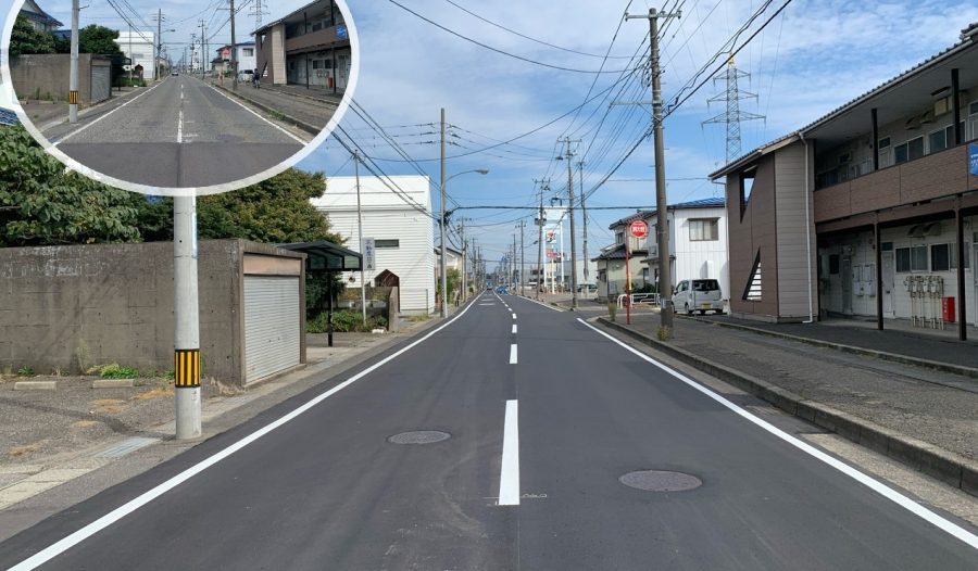 長潟岡山線２号舗装修繕工事